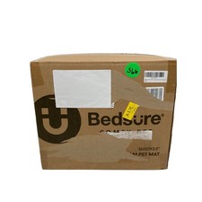 Bedsure Comfy Cat Dog Pet Orthopedic Memory Foam Grey Mattress Size Large