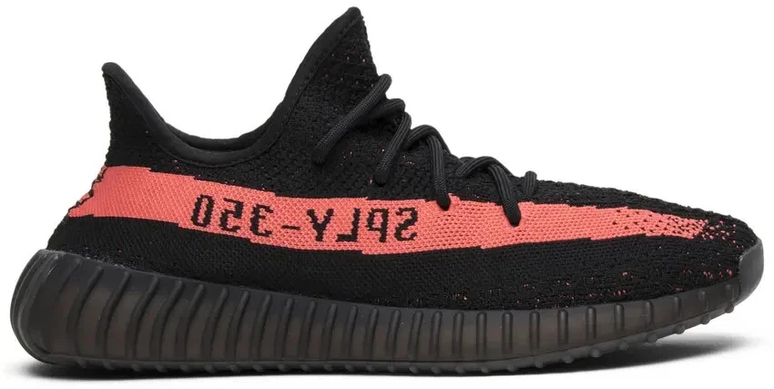 Taglia 14 5 Adidas Yeezy Boost 350 V2 Low Red Stripe 1075