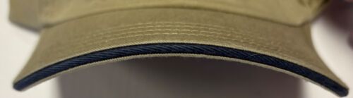 Neu Vintage Yupoong verstellbare Kappe, unstrukturiert, mittleres Profil, khaki - Bild 4 von 5