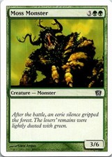 Moss Monster Magic The Gathering Eighth Edition Card Mint X1  