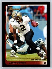 2003 Bowman Aaron Brooks New Orleans Saints #105