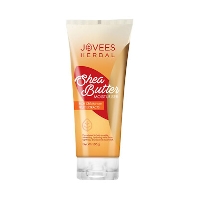 Jovees Herbal Shea Butter Moisturiser, For Normal & Dry Skin, 100g
