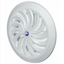 Circle Air Vent Grille Shutter Adjustable Ducting Size 100mm 125mm 150mm T88