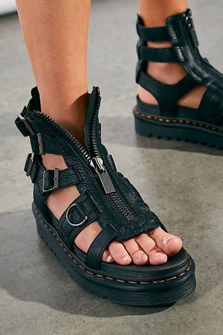 Free People Dr. Martens Olson Sandals Size 6 | eBay
