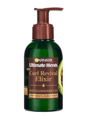 Garnier Ultimate Blends Avocadoöl & Sheabutter Curl Revival Elixieröl 120ml
