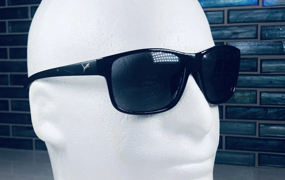 Puma PU15130L001BK Wrap Sport Black 57-15-135  Sunglass Frames Only - Image 2 of 4