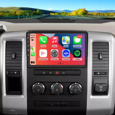 Apple Carplay For Dodge RAM 1500 2500 2009-2012 Android 15 Car Stereo Radio RDS
