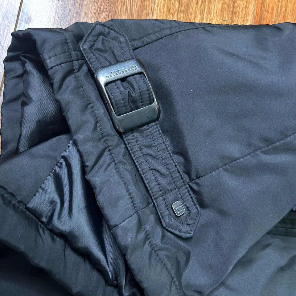 Reaction Kenneth Cole Lightweight Jacket Full Zip Pockets Black - Image 3 of 4