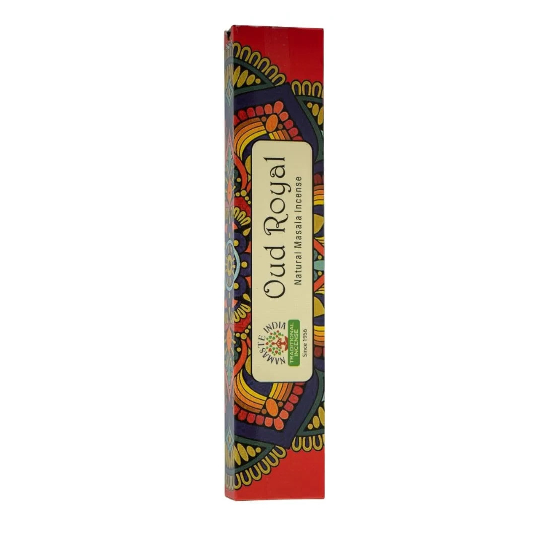 Namaste India Agarbatti Oud Royal Masala Fragrance Incense Sticks 15g X 12 Pack
