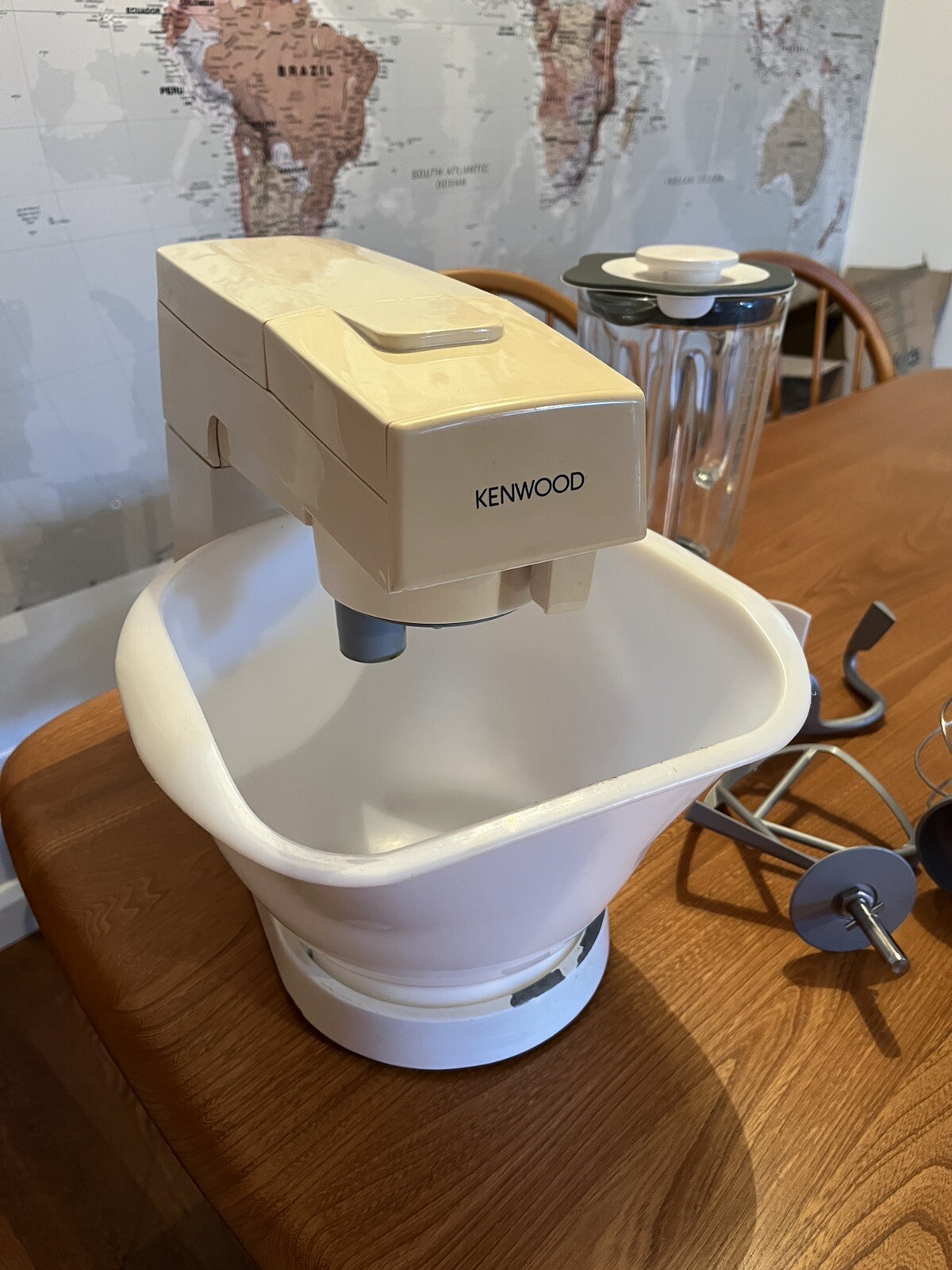 Kenwood Chef KM300 Food Mixer Processor & Accessories & Blender eBay