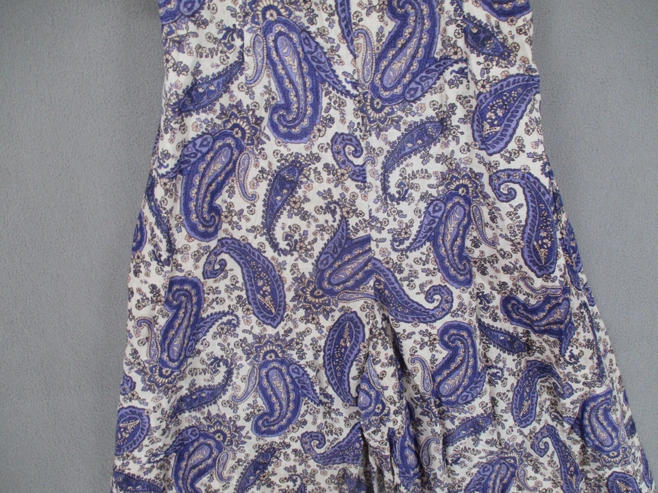 Mono Zimmermann para mujer 0 púrpura lino cachemira fruncido sin tirantes ancho con cinturón Foto 3 de 4