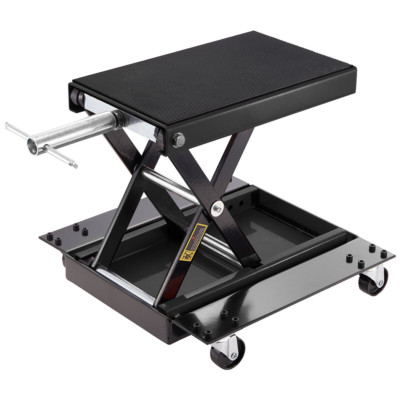 Motorcycle Scissor Jack Motorbike ATV Lift Work Bench Built on Dolly ...