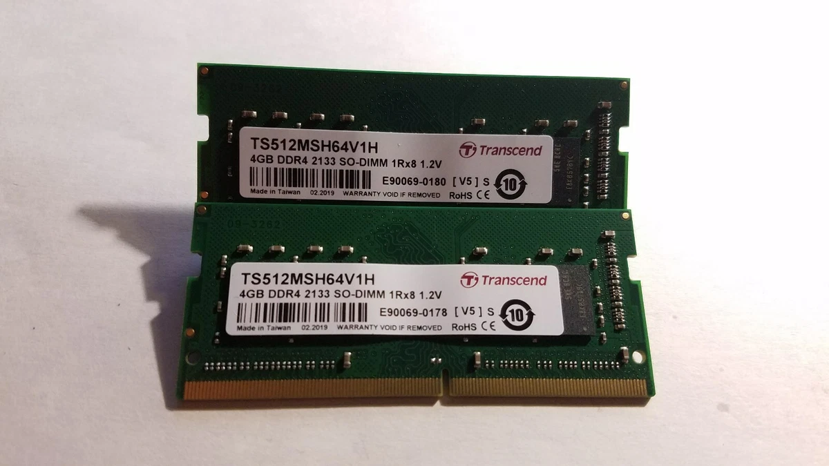 Transcend SO-DIMM Computer Memory (RAM) 8 GB Total Capacity for