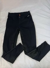 Kerrits Riding Pants Black Women  s Size Medium 30  x28  Equestrian EUC Pockets