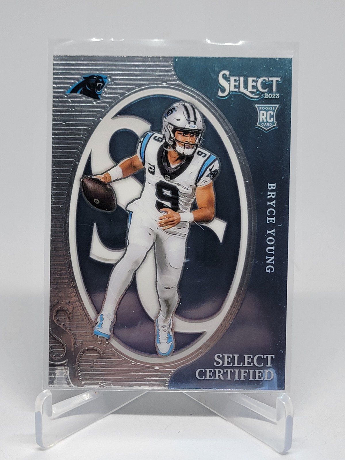 2023 Panini Select Certified Bryce Young #CRO-BYO Rookie RC Panthers F8F