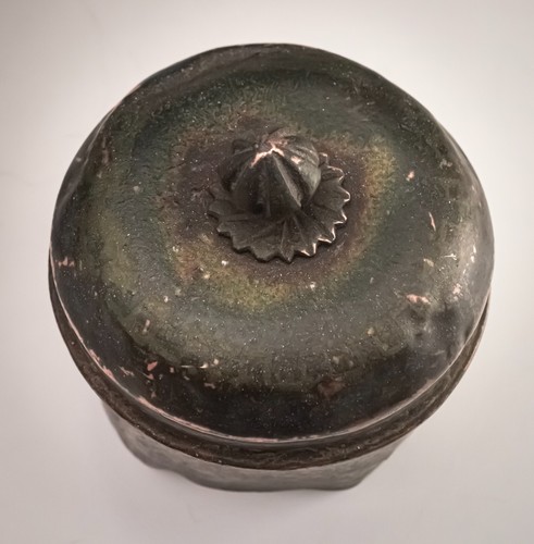 Qajar Persian Copper Water Carrier 19thC Tin Lined Hook Chain Patinated Antique - Picture 7 of 22