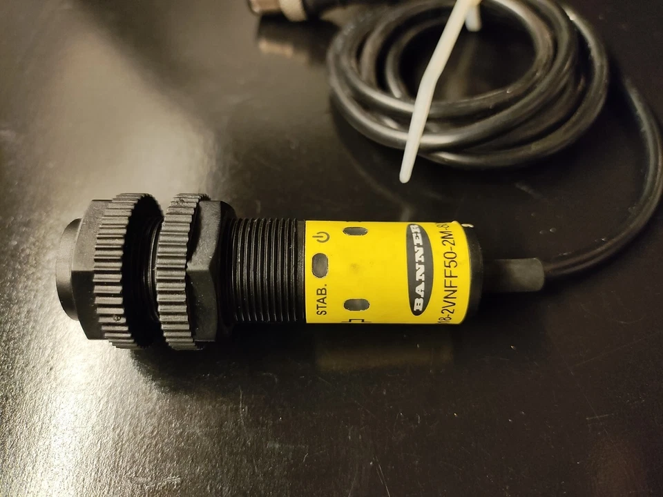 1pcs New BANNER S18-2VPFF50-2M Reflector Switch Sensor  - Image 2 of 4