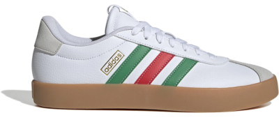 Adidas VL Court 3.0 Sneaker Shoes White Green Red Mens Size 9 New (IF4466)
