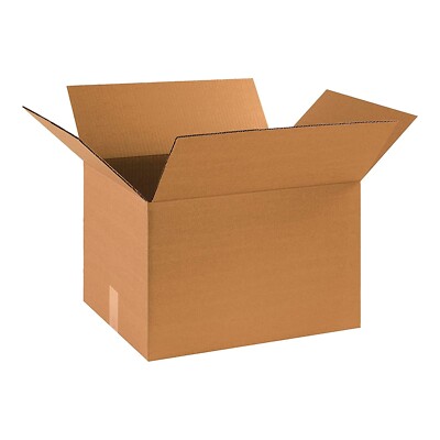 25 PK! Cardboard Boxes 18 x 18 x 10'' ECT-32 Brown Shipping/Moving Boxes