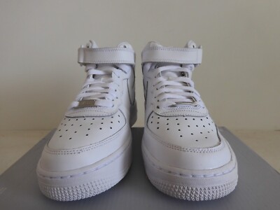 NIKE AIR FORCE 1 MID (GS) WHITE 
