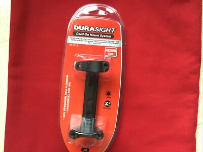 DuraSight Dead-On Scope Mount System, Medium, Black - DS411B Fits 1'' Scope Tubes