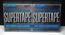 2 Pre-Recorded Realistic Laboratory Standard Supertape 1800 FT 1.0 Mil 7" Reel