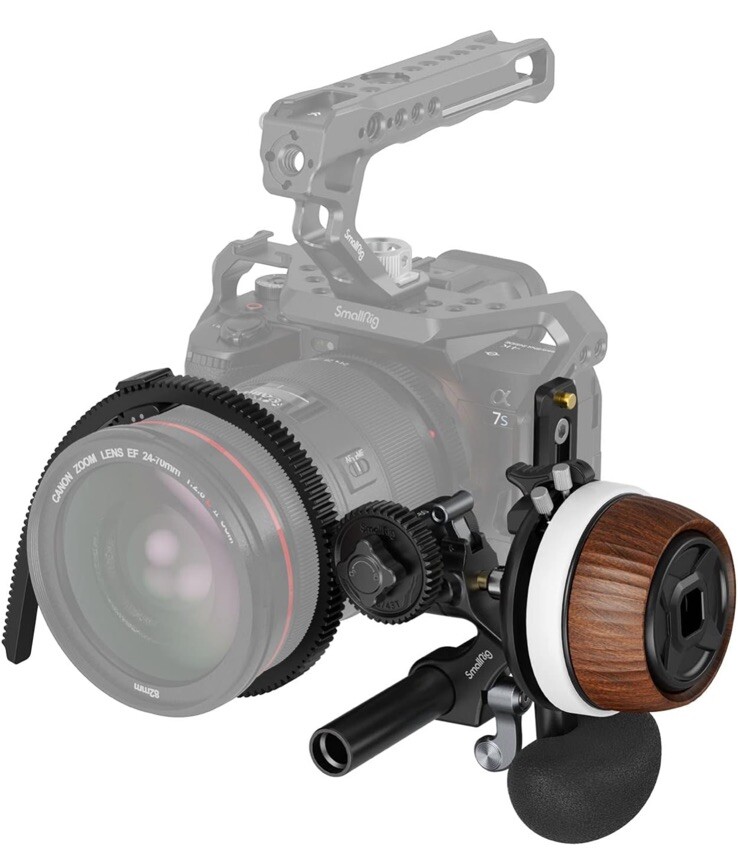 SmallRig F60 Follow Focus for DSLR and Mirrorless Camera Lenses, with Non-Dampin