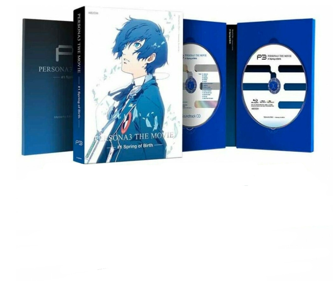 Persona 3 The Movie Spring Of Birth Limited Edition Blu Ray Japan Tracking C314 For Sale Online Ebay