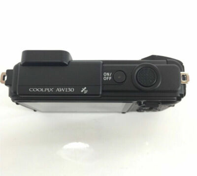 Nikon COOLPIX AW130 Digital Camera W. 5x Zoom Lens Black | eBay