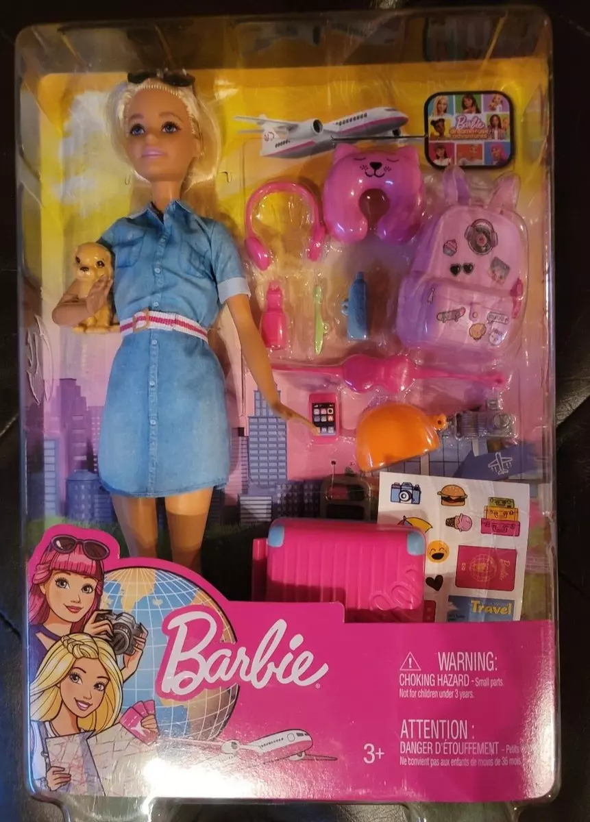 Barbie Dream House Adventures Travel 12 Doll Puppy Playset New