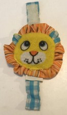 FISHER PRICE Doll Plush Puffalump Lamb Sheep hand rattle Vintage Wrist Baby toy