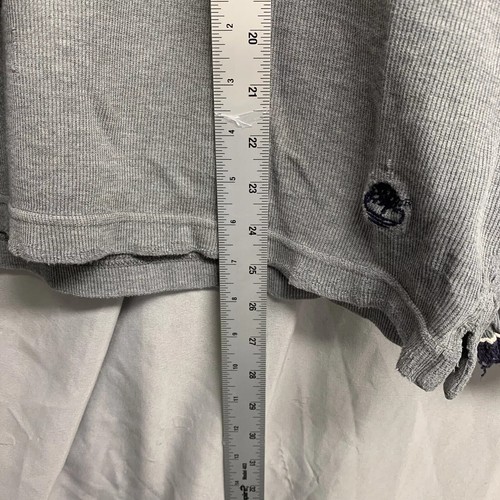 Vintage Timberland Shirt Adult Small Grey Long Sleeve Distressed Y2K Men’s - Picture 9 of 12