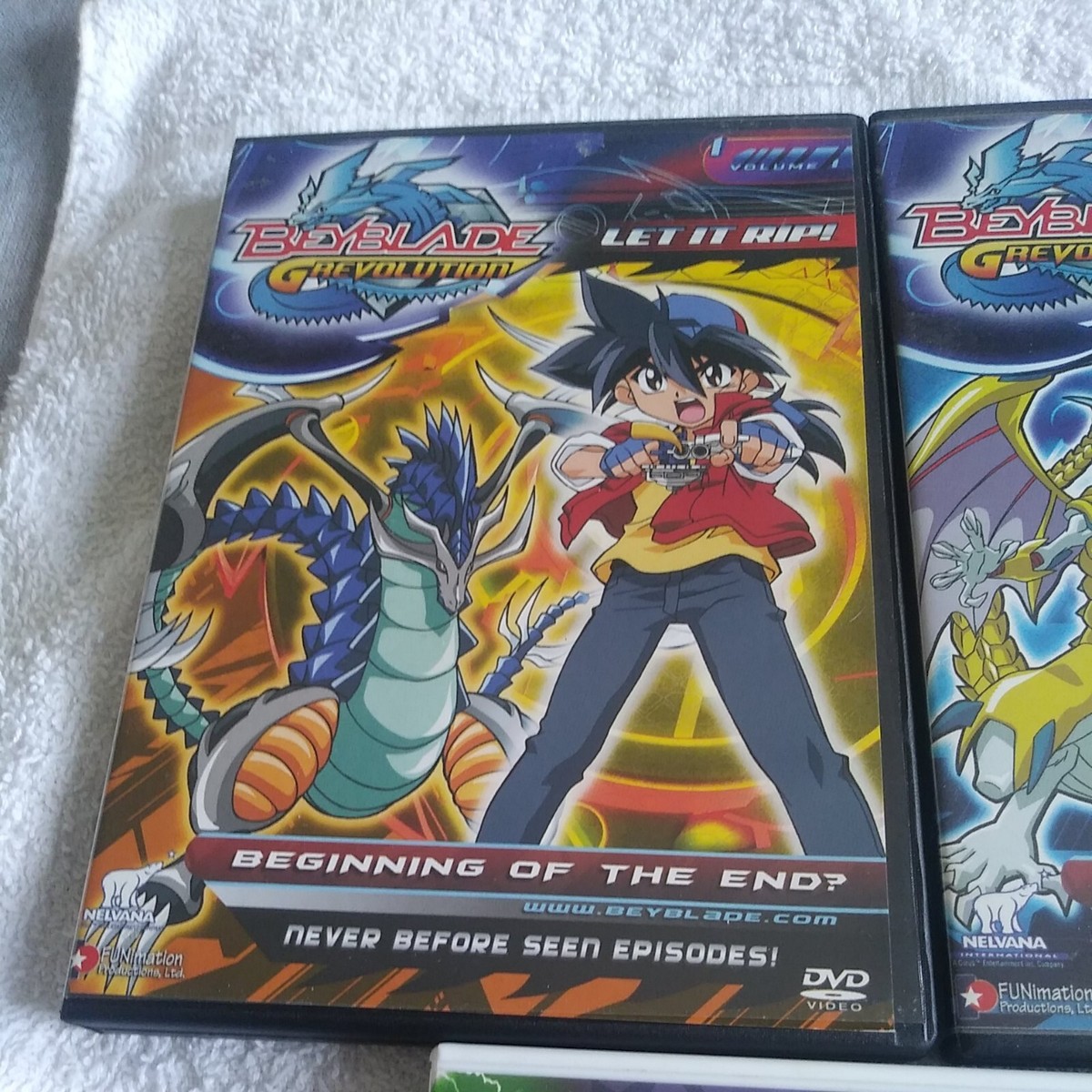 Beyblade Let It Rip DVD Lot of 6 dvds anime Japanese | eBay