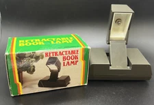 VINTAGE RETRACTABLE BOOK LAMP NEW IN BOX
