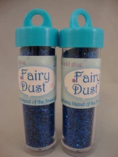 FAIRY DUST - SHIMMERING ROYAL BLUE METALLIC GLITTER - LOT OF 2