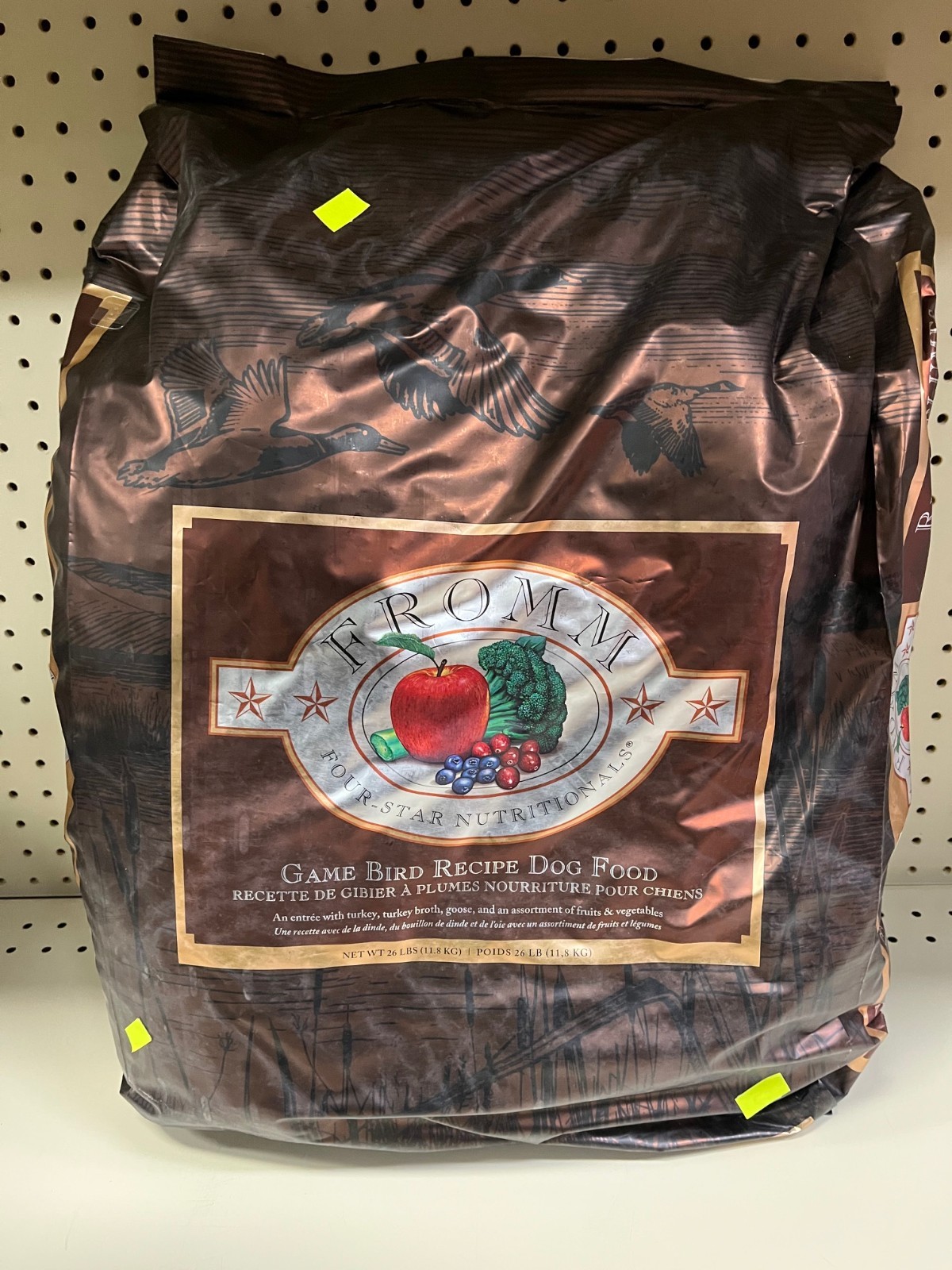 26 lbs FROMM Four Star Nutritionals Game Bird Recipe Dry Dog Food