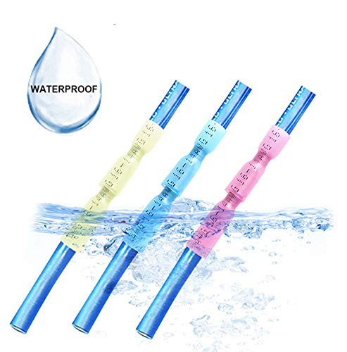 Heat Shrink Bullet Connectors, 100 Pcs Female Blue - 100Pcs - AWG 16-14, 