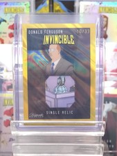 2025 Keepsake INVINCIBLE Donald Ferguson #468 Yellow Lava 10/33 Single Relic SP
