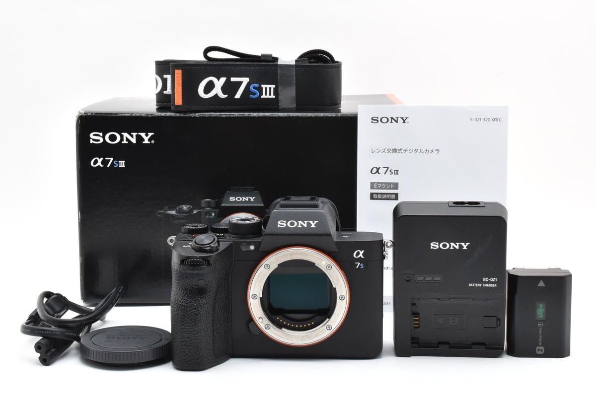 Near Mint Sony a7S III Mirrorless Camera ILCE-7SM3(14,026 Shots 