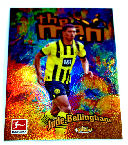Jude Bellingham [Gold] #TM-JB 2022 Topps Finest Bundesliga The Man card