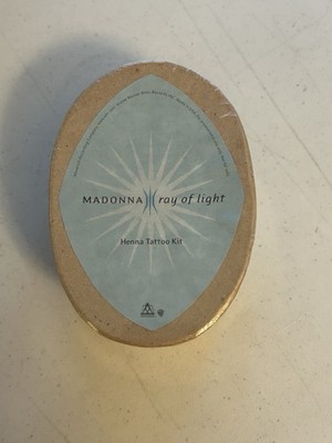 Madonna: Ray of Light Promo Henna Tattoo Kit / Promoting Grammy Winning Album