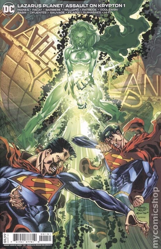 Lazarus Planet Assault on Krypton 1D NM 2023 Stock Image