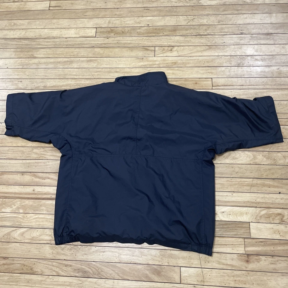 Camiseta de béisbol DOCKERS Golf Stain Defend para hombre XL azul marino 1/2 cremallera manga 3/4 Foto 2 de 4