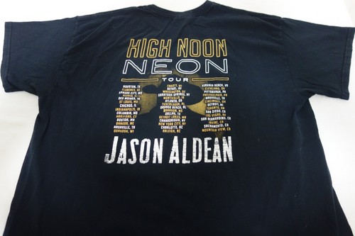Jason Aldean Concert Band T Shirt High Noon Neon Tour XL - Picture 2 of 2