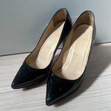 Christian Louboutin Pumps Heel Leather Black EU35/US5 122276c