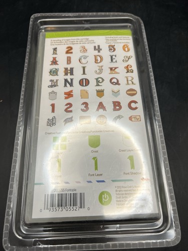 Cricut Fontopia Fonts Art Cartridge Up to 700 Images for ALL Cricut Machines - Picture 2 of 2