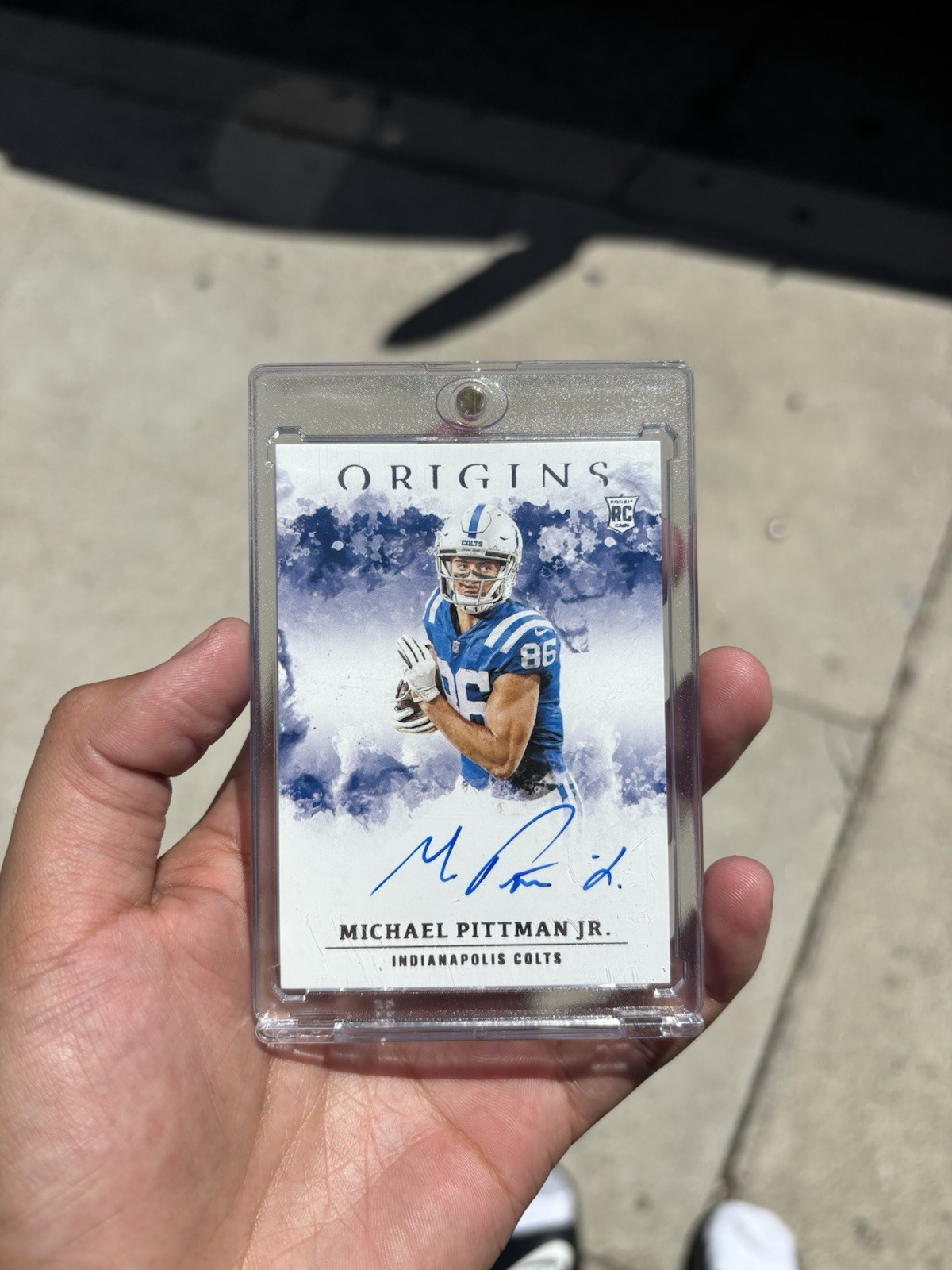 2020 Panini Origins - Rookie Autographs Michael Pittman Jr. #RA-MP (AU, RC)