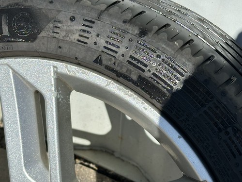 Original Fiat Stilo Alufelgen 17" Continental Reifen Komplettrad - Bild 7 von 13