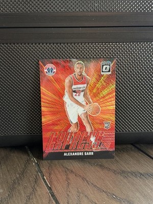 2024 OPTIC ALEXANDRE SARR EXPRESS LANE ROOKIE /75 SHIMMER WIZARDS