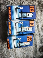 3x DDR Glühbirne Narva 6 Volt 55W Halogen Trabant Wartburg IFA DDR Neu {A3